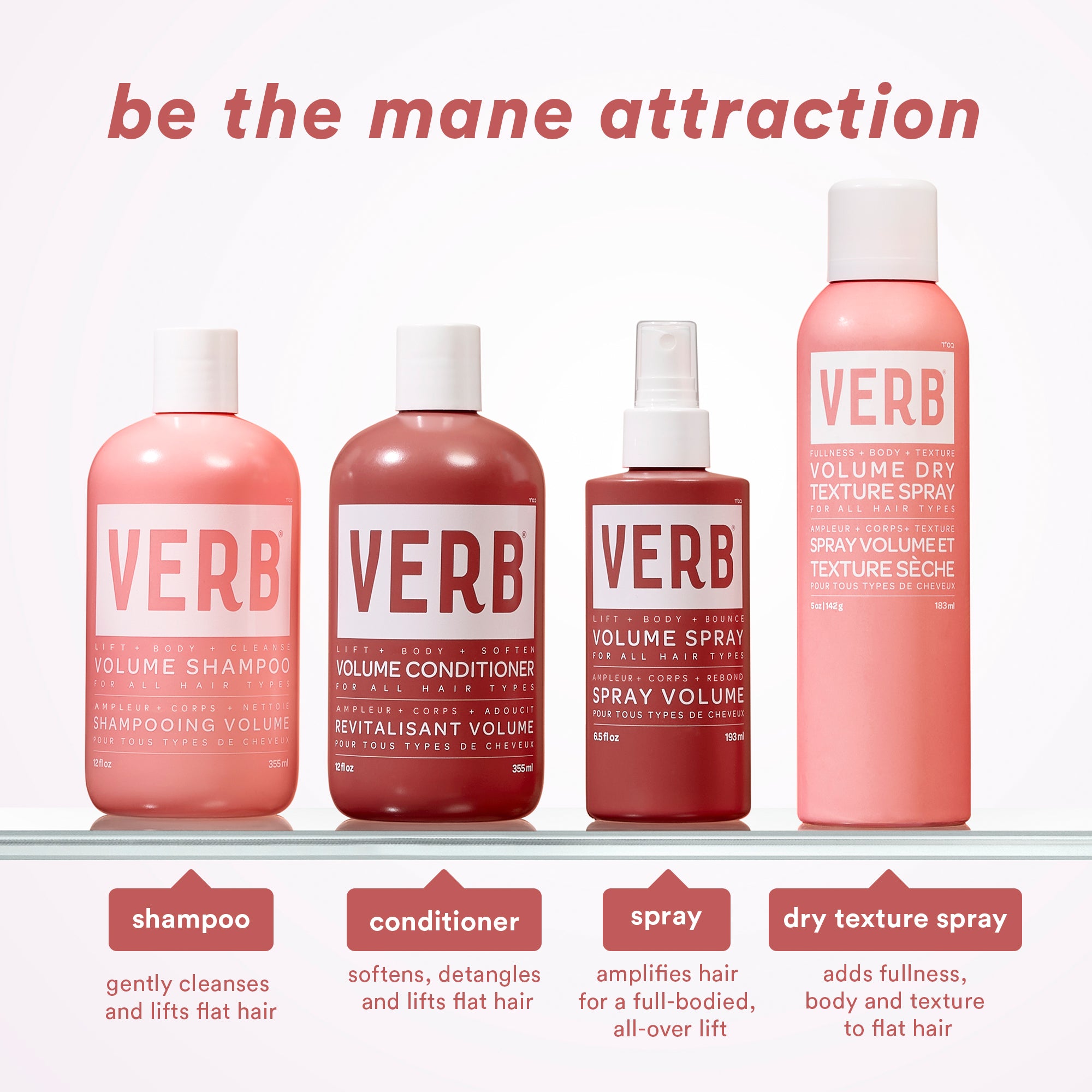 verb volume hair products